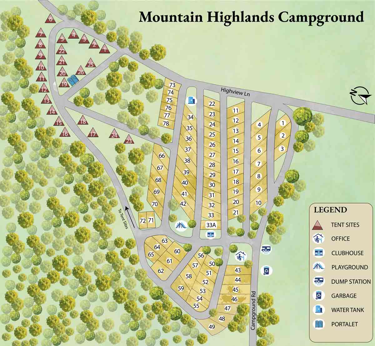 Campground Map