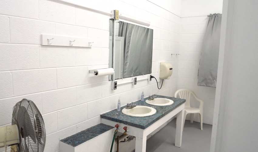 Modern Bath House with Hot Showers
