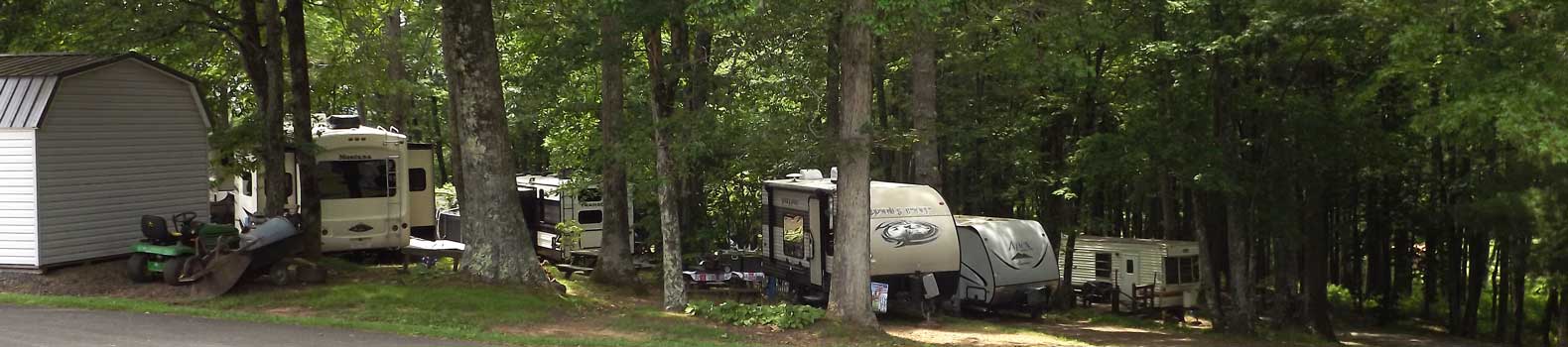 Cool Breezes and Shady Spots at Utts Campground